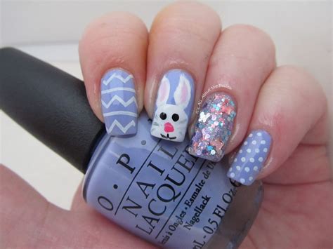 It's all about the polish: Easter Bunny Nails