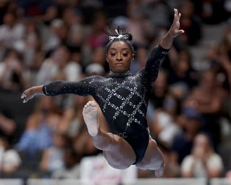 Simone Biles Shows She’s Not Just Easing Her Way Back - The New York Times