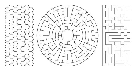 Create, download and print random mazes in varying styles and sizes. | Printable mazes, Mazes ...