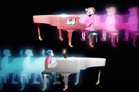 Elton John & Gorillaz's 'The Pink Phantom': Listen – Billboard