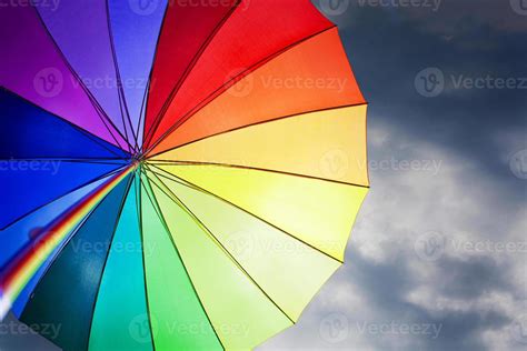 Rainbow umbrella 1354966 Stock Photo at Vecteezy