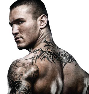 Randy Orton Tattoos Sleeves Up Close