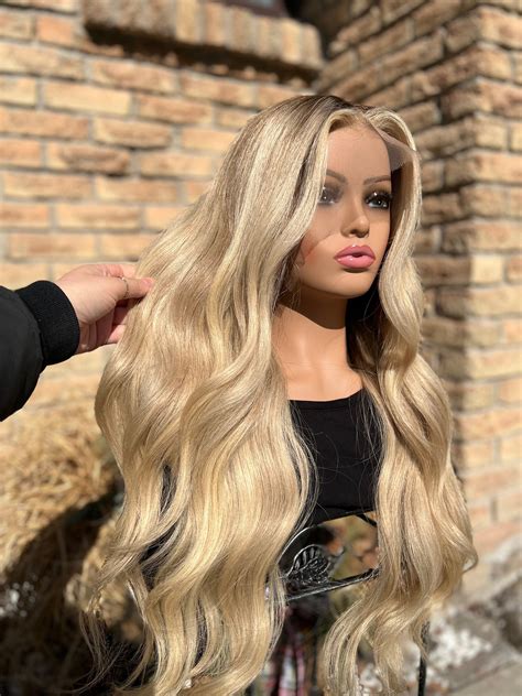 Bright Blonde 100% Human Hair - Etsy