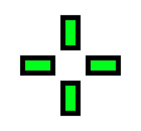 PS2 custom crosshair #2 | Pixel Art Maker