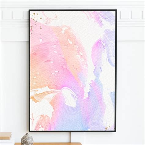 🌈 Unique Abstract Wall Art Print 🌈 Printed on high... - Depop