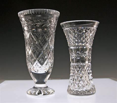 Vintage Waterford Crystal Glandore Waisted Vase