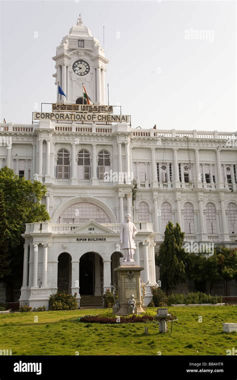 Municipal building chennai hi-res stock photography and images - Alamy