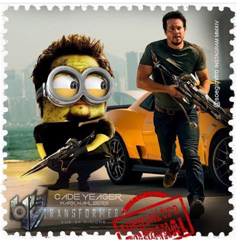 Transformers Age of Minions ~ Cade Yeager | Minions, Minions cartoon ...