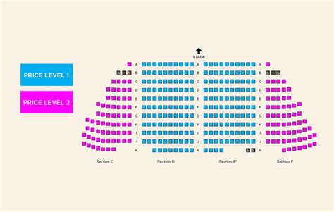 Northwest Children's Theater Seating Chart