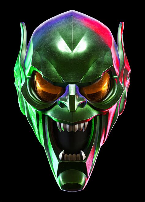 ArtStation - Green Goblin mask