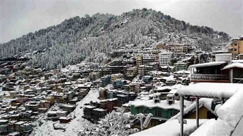 Western disturbance brings snowfall in parts of Himachal Pradesh ...