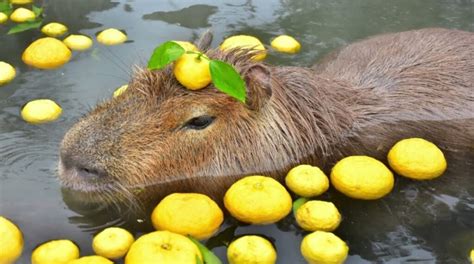 Why Do Capybaras Bath With Oranges? (Yuzu Bath)