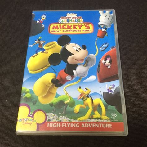 Mickey Mouse Clubhouse Mickey's Great Clubhouse Hunt DVD, Hobbies & Toys, Music & Media, CDs ...