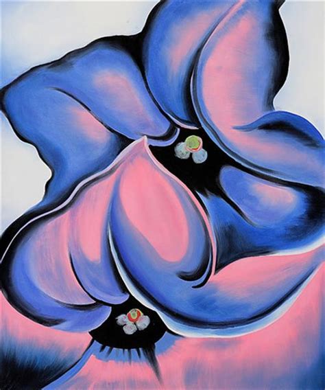 Purple Petunia - Georgia O'Keeffe - WikiArt.org