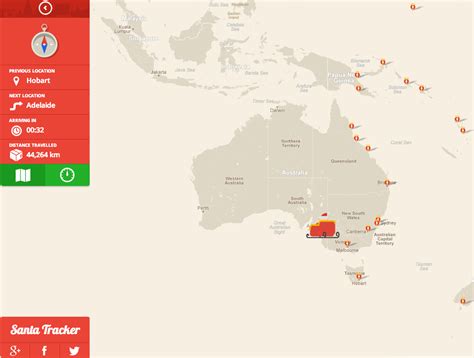 Track Santa Online - NORAD Bing & Google Santa Tracker