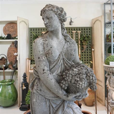 Mid-19th Century Classic Italian Garden Statue of Autumn For Sale at ...