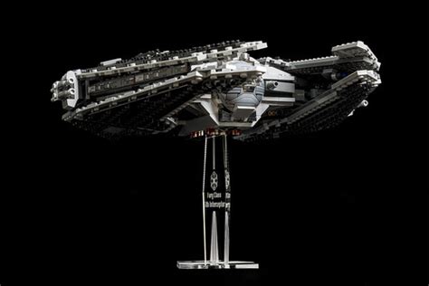 LEGO Star Wars Sith Interceptor (9500) Custom Acrylic Stan… | Flickr