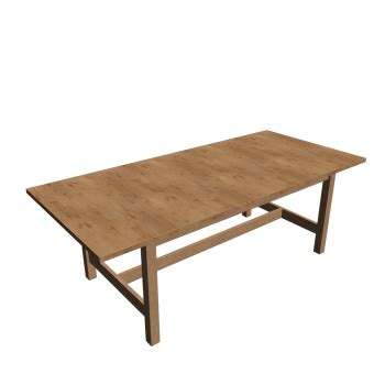 NORDEN Extendable table, birch - Design and Decorate Your Room in 3D