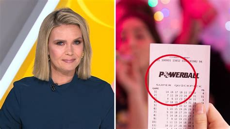 Sunrise’s Edwina Bartholomew reveals shock Lotto win as Powerball jackpot soars to $150 million ...