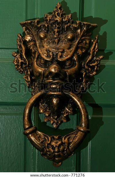 Scary Door Knocker Stock Photo 771276 | Shutterstock