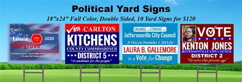 Political Yard Signs 2 – A Plus Print Shop