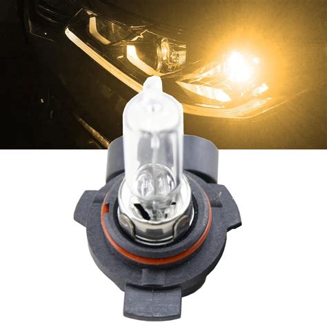 1x Canbus 9012 HIR2 Halogen Light Bulbs 55W 4300K Yellow Car Interior ...