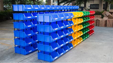 Warehouse Picking Plastic Stackable Small Parts Storage Box Bin - Buy Parts Bins,Parts Bin ...