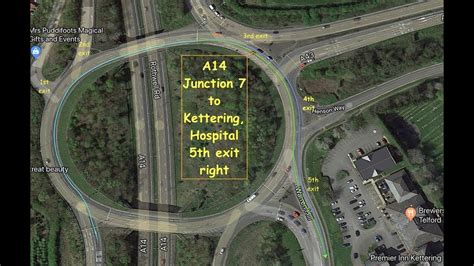 Kettering A14 junctions 7 & 8 - YouTube