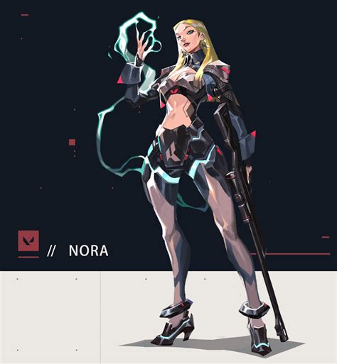 ArtStation - THE NEW AGENT -" NORA " valorant fan art, KAI CHANG | Concept art characters, Game ...