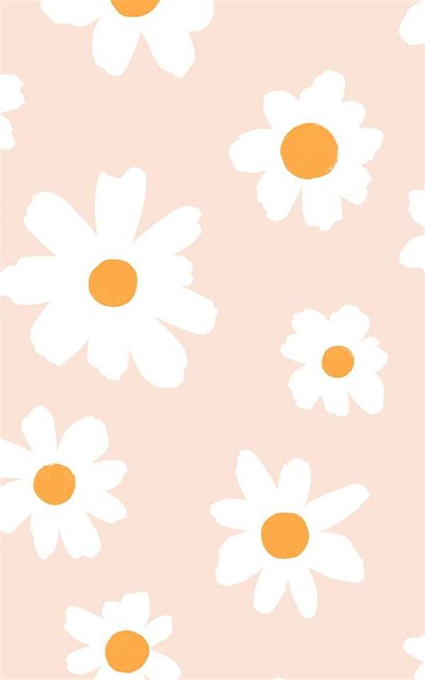 Cute Daisy Wallpaper | Retro Floral Design | MuralsWallpaper in 2020 | Daisy wallpaper, Cute ...