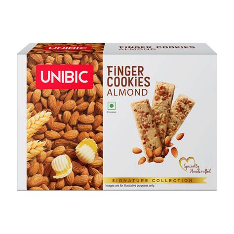 Almond Finger Cookies 400g – Unibicestore