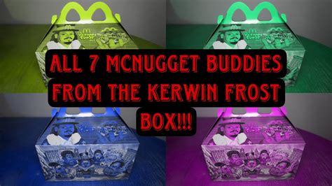 ALL 7 MCNUGGET BUDDIES FROM THE KERWIN FROST BOX AT MCDONALD’S ...