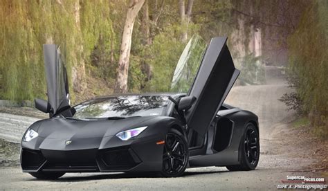 For Sale: Matte Black Lamborghini Aventador LP700-4 - GTspirit