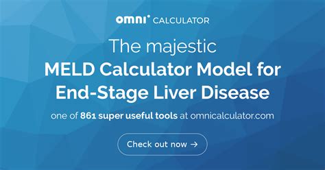 MELD Calculator (Model for End-Stage Liver Disease) - Omni