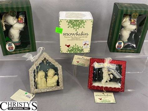 Dept 56 Snowbabies Ornaments And Nativity Scene - Christys