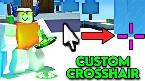 How To Change Your CROSSHAIR In Roblox BEDWARS |2021 - YouTube