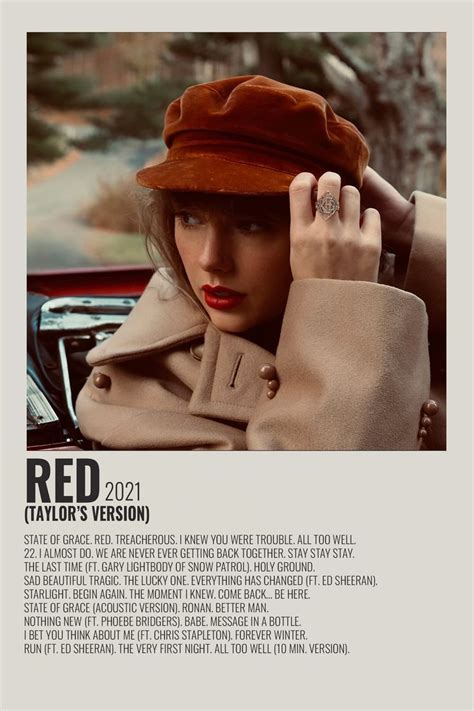 Taylor swift red album – Artofit