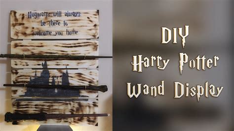 DIY Wand Display - A Quick and Easy Harry Potter Tutorial