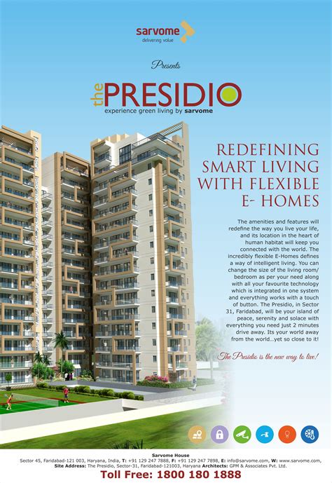 With iconic apartments at The Presidio, an exquisite lifestyle awaits you in all its opulence ...