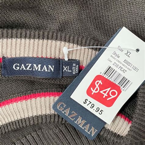 GAZMAN Size XL Jumpers Khaki (s)