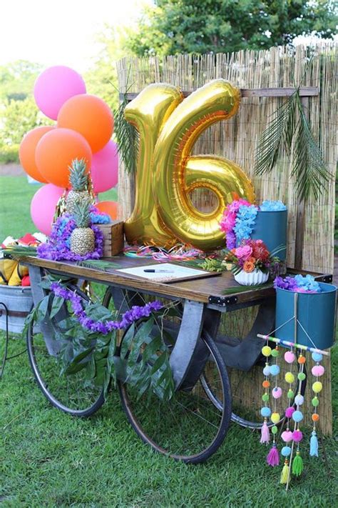 Sweet 16 Birthday Party Ideas (Decorations, Themes, & Lots More!)