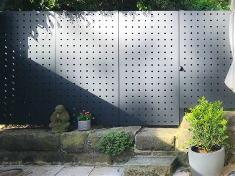 Perforated Metal Fence Panels Ideas And Tips Arrow Metal | atelier-yuwa.ciao.jp