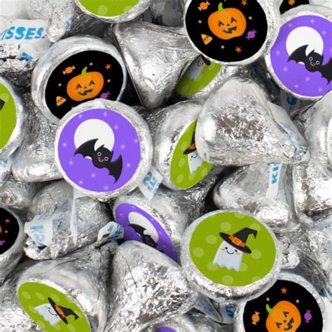 400 Pcs Halloween Party Candy Chocolate Hershey's Kisses (4lb) - Cute ...