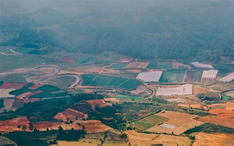 Aerial Photography Of Crop Field · Free Stock Photo