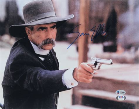 Sam Elliott Signed "Tombstone" 11x14 Photo (Beckett COA & PSA Hologram) (See Description ...