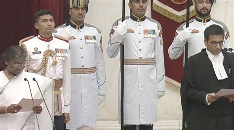 Chief Justice of India | Justice DY Chandrachud takes oath as 50th Chief Justice of India ...