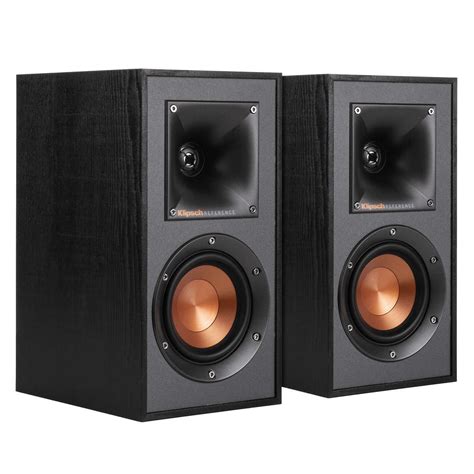 KLIPSCH Reference R-41M Bookshelf Speakers Black Pair | Accessories4less