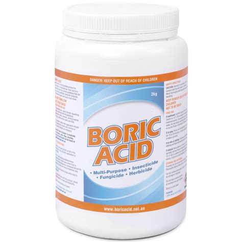 Boric Acid - The most versatile household cleaning product