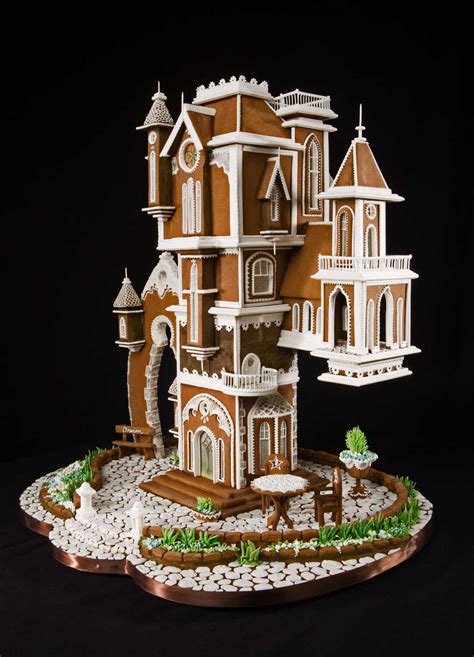 Gothic Gingerbread House | The Cake Boutique