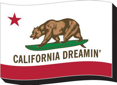 California Dreaming Magnet — Poster Plus